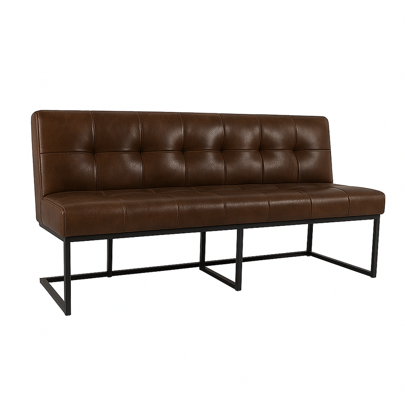 Bancheta piele  CABALLERO culoare MARO