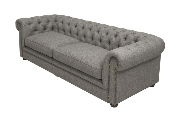 Canapea chesterfield GYMA stofa GRI