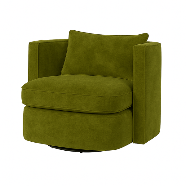 Fotoliu catifea VERDE | model DAVIDE