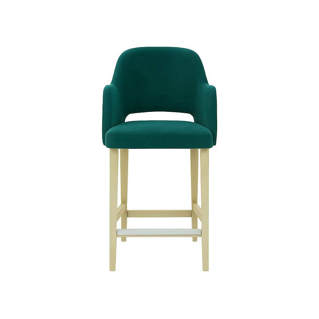 Scaun bar catifea | model APRIL