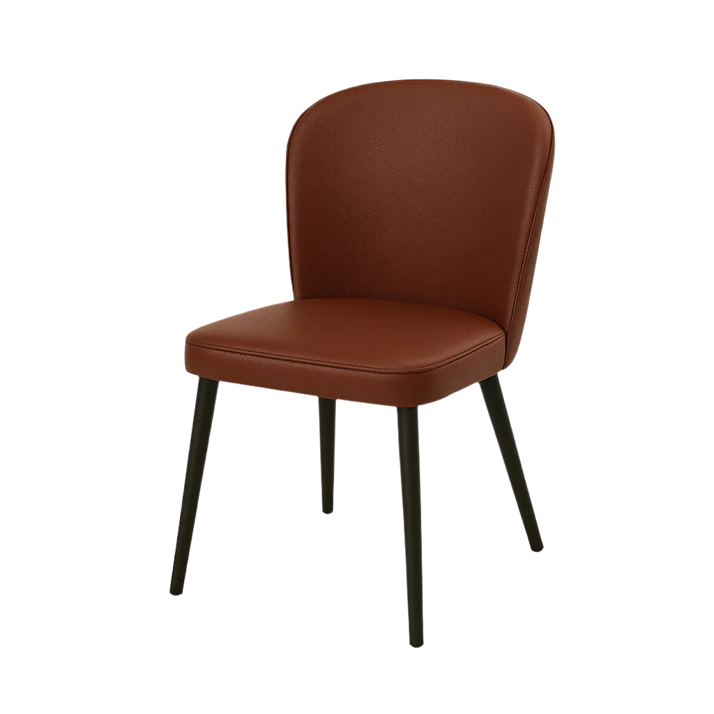 Scaun piele GALBENA | model ARES