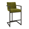 Scaun bar catifea VERDE model FLEET