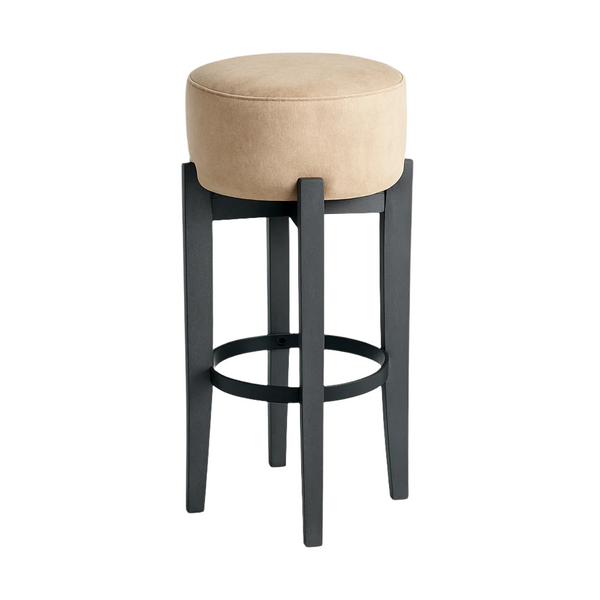 Scaun bar catifea BEJ | model MERI