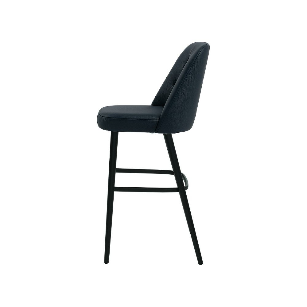 Scaun bar piele BEJ | model SCOT