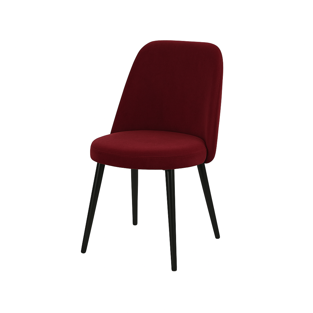 Scaun catifea ALBASTRA | model ELA