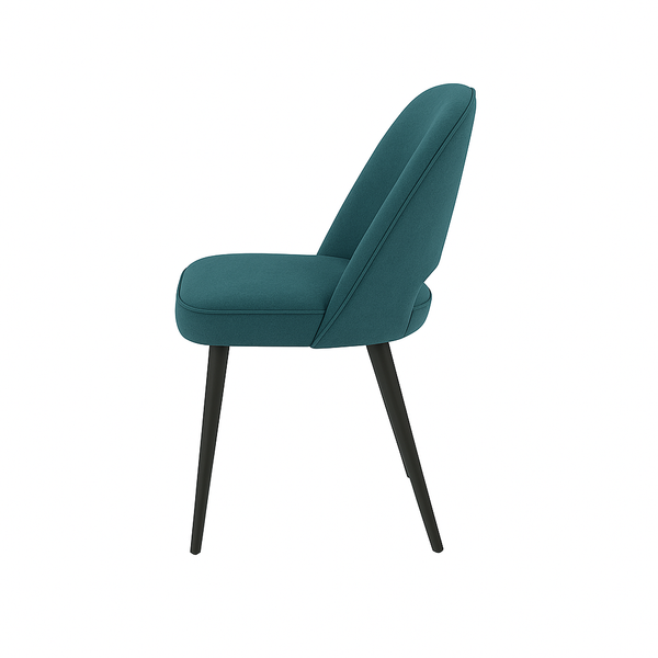 Scaun catifea ALBASTRA | model GABE