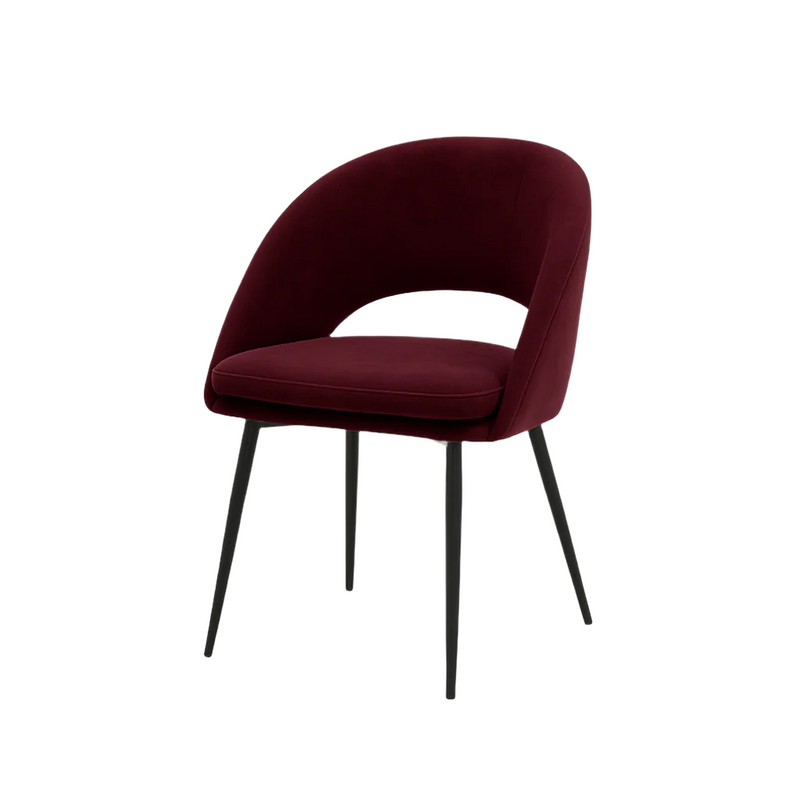 Scaun catifea BORDO | model LAVA