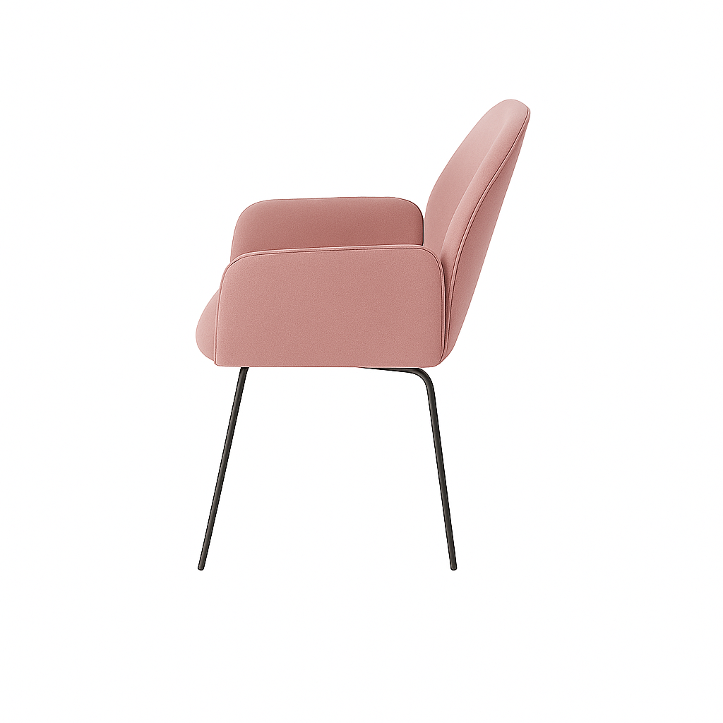 Scaun catifea ALBASTRA | model PETRA