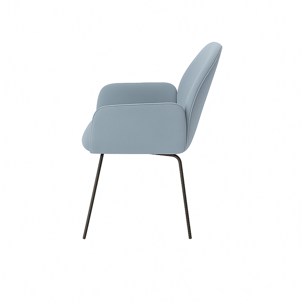 Scaun catifea ALBASTRA | model PETRA