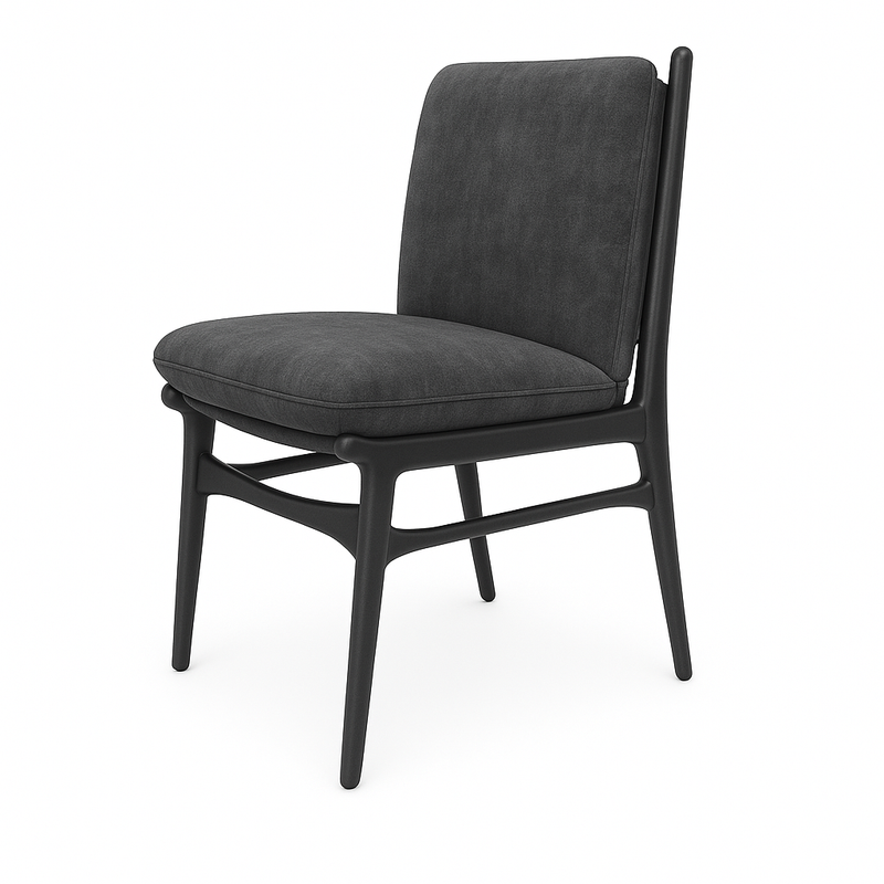 Scaun catifea GRI | model ALDO NA