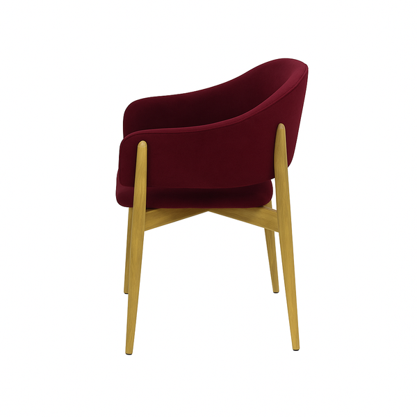 Scaun catifea TURCOAZ | model ALMA