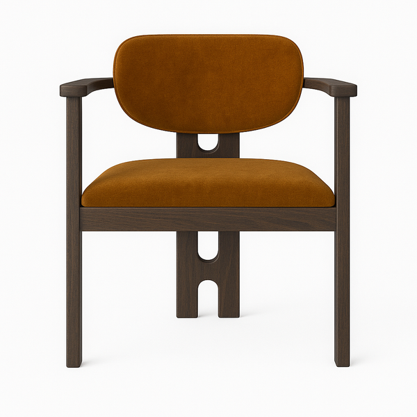 Scaun catifea VERDE | model DORIAN ARM