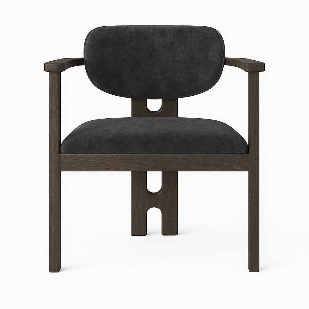 Scaun catifea VERDE | model DORIAN ARM