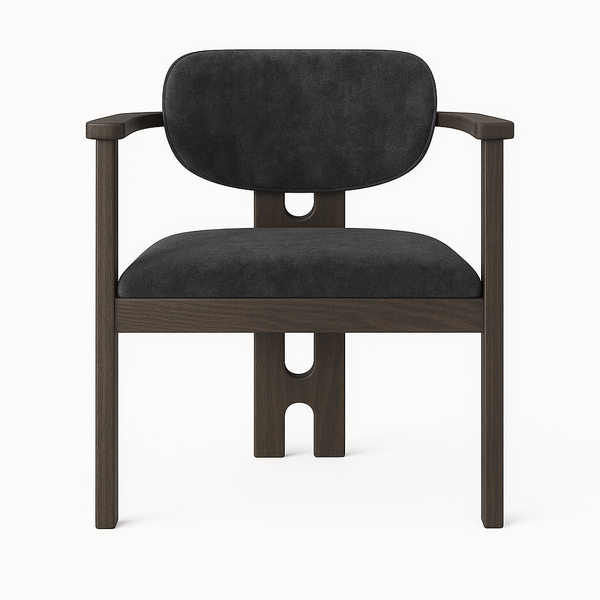 Scaun catifea VERDE | model DORIAN ARM