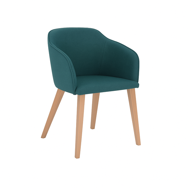 Scaun catifea GALBENA | model CROCO