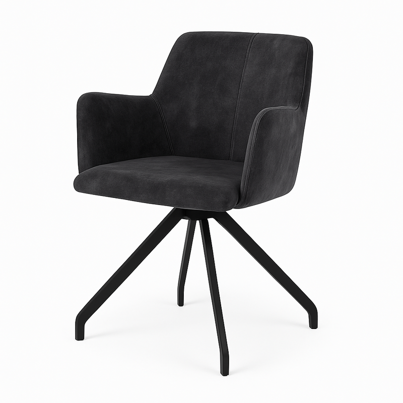 Scaun catifea GRI | model GIANI