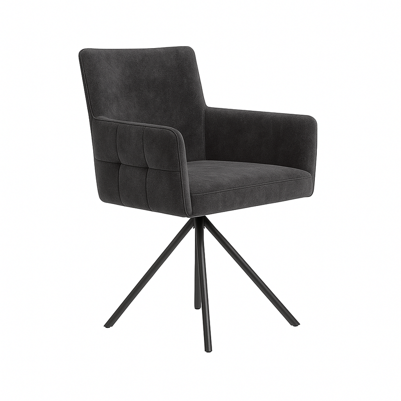 Scaun catifea GRI | model GIULIA C