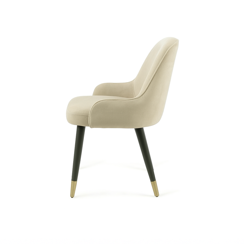 Scaun catifea ALBASTRA | model ROCCO G