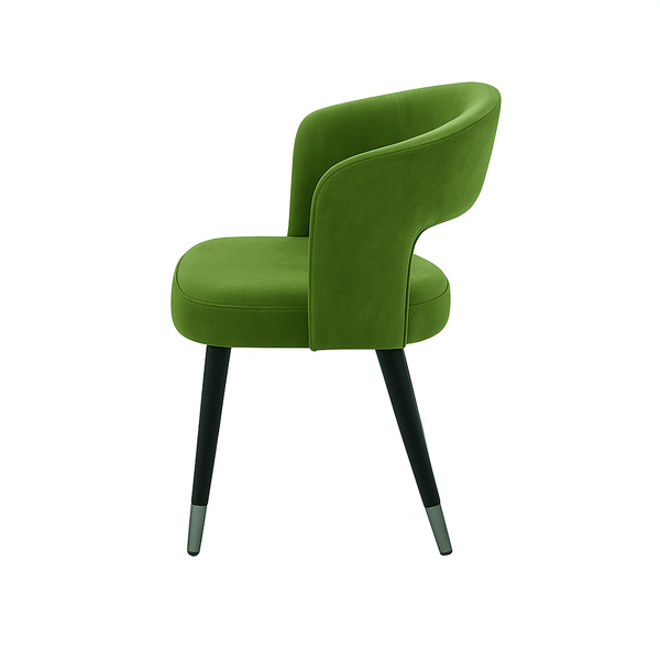 Scaun catifea VERDE | model SANDY