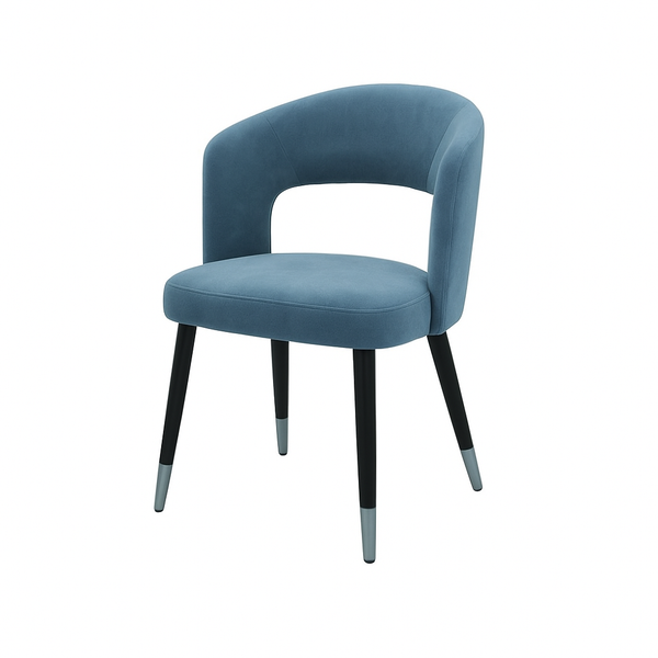 Scaun catifea VERDE | model SANDY