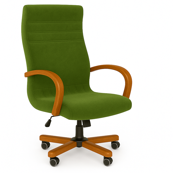 Scaun birou catifea VERDE | model GOLD P