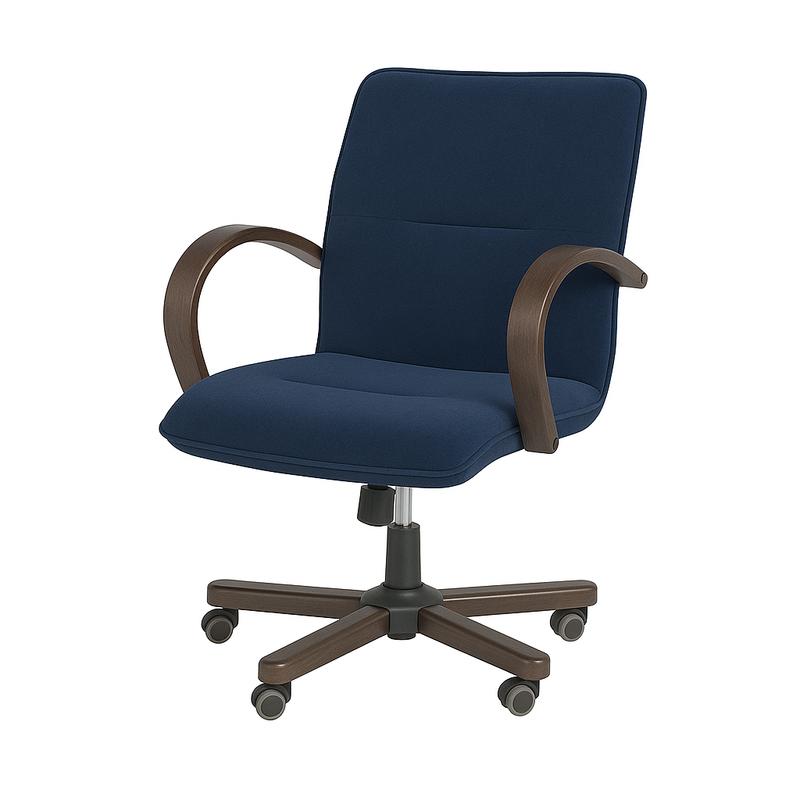 Scaun birou catifea ALBASTRA | model OMEGA O