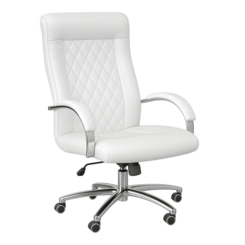 Scaun ergonomic piele ALBA | model DONALD P