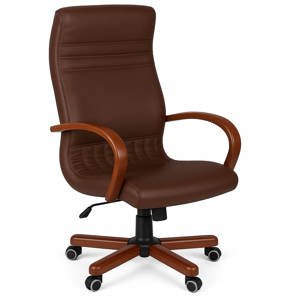 Scaun birou piele ALBASTRA | model GOLD P