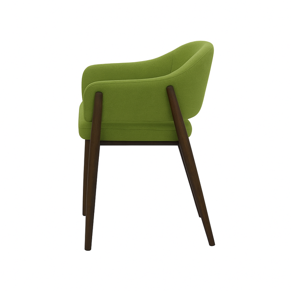 Scaun catifea VERDE | model ALBA