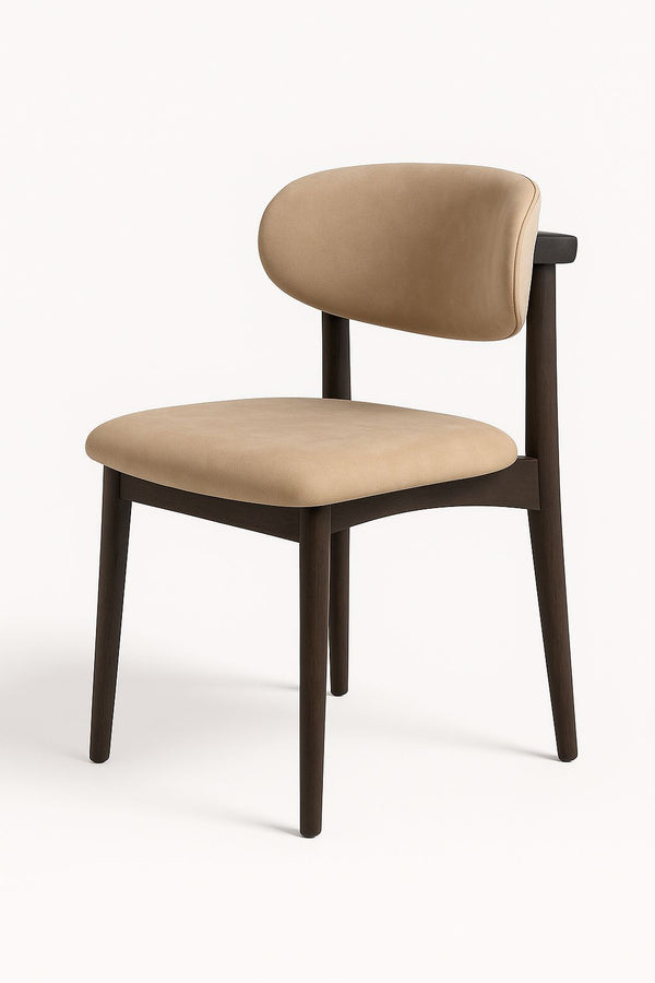 Scaun tapitat piele naturala | model TINA