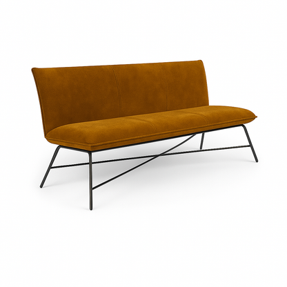 Bancheta catifea NEAGRA | model FLIP