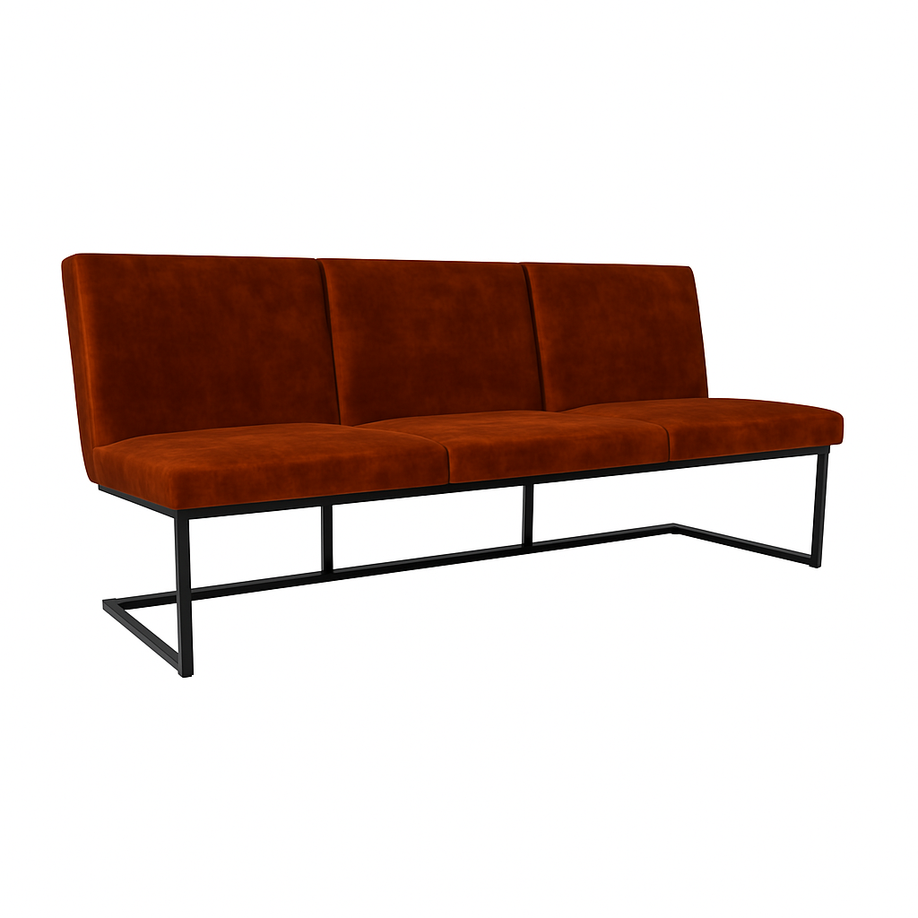 Bancheta catifea  CABALLERO culoare ROSCAT 