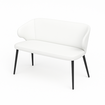 Bancheta piele CAPRICE culoare ALB