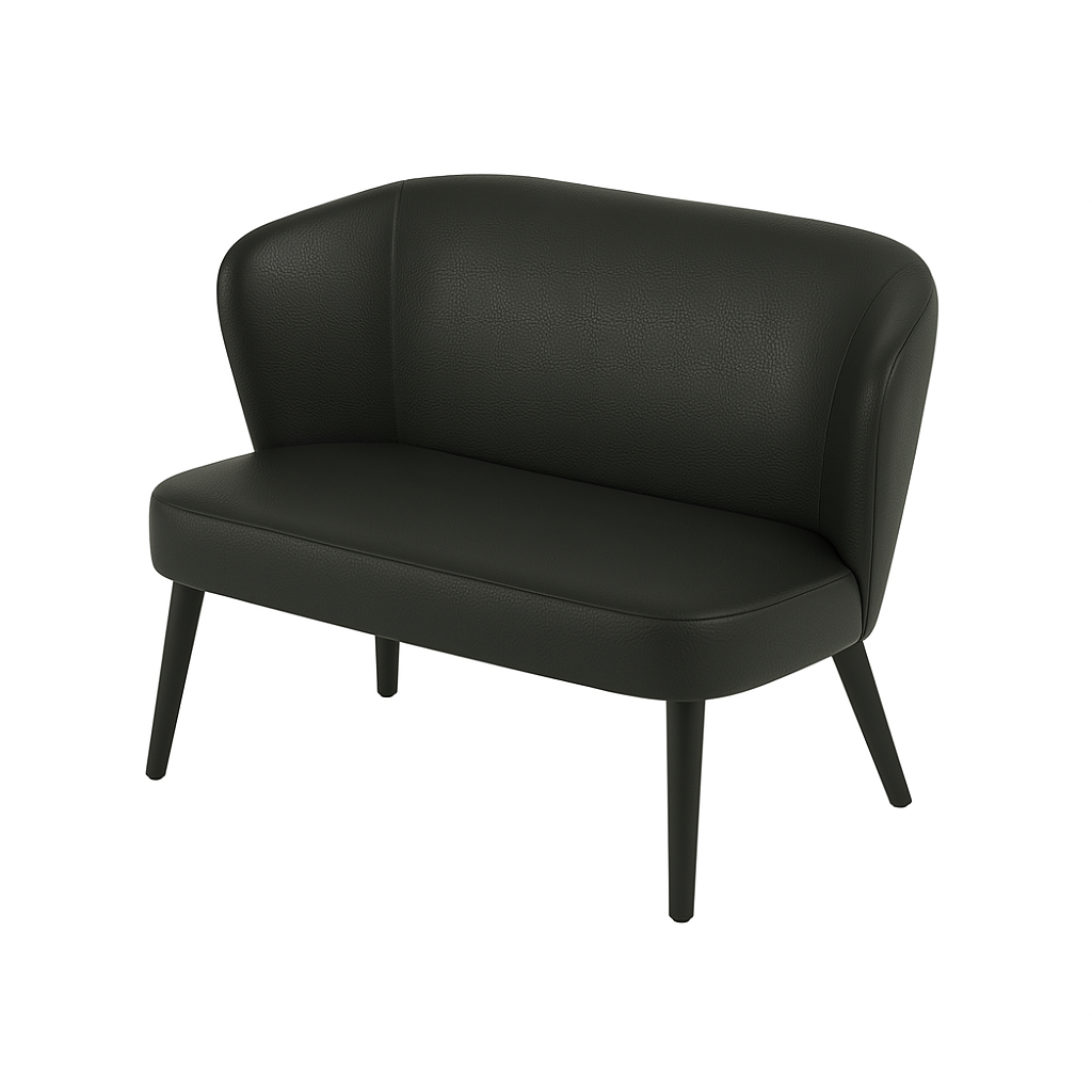 Bancheta piele LOTUS culoare CAFENIU