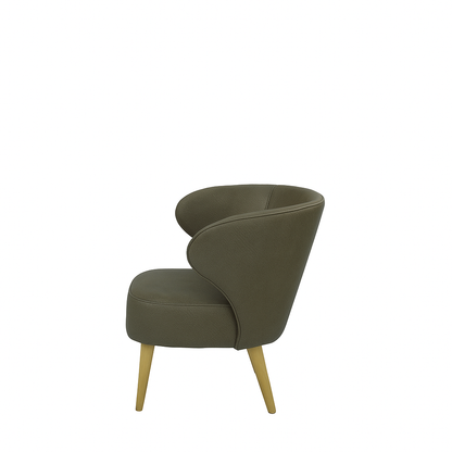 Fotoliu piele ROSIE | model CAPRICE