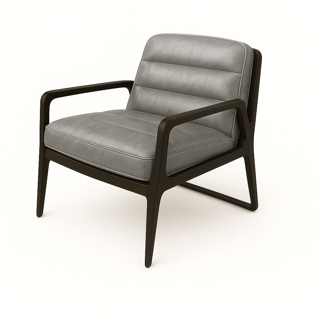 Fotoliu piele GRI | model DARI