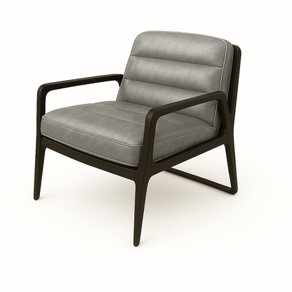 Fotoliu piele GRI | model DARI