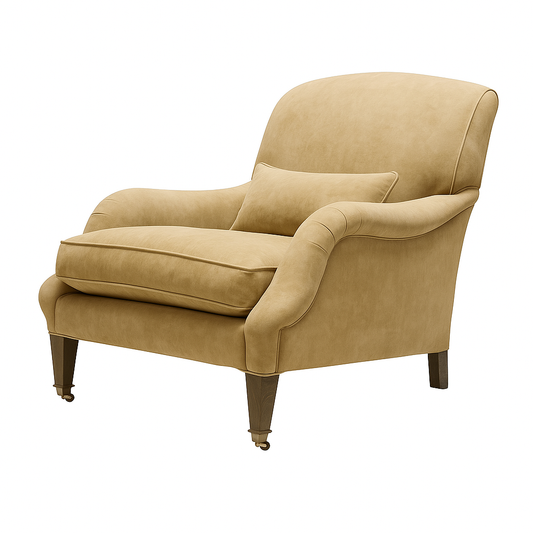 Fotoliu catifea TORE culoare BEJ