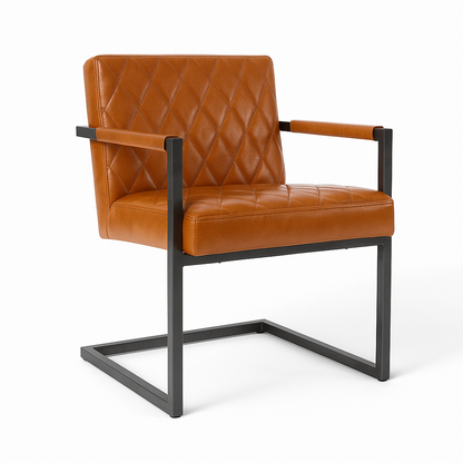 Scaun piele MARO DESCHIS | model BADSAAL SALINO