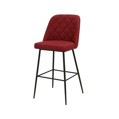 Scaun bar piele naturala ALBASTRA | model FOX