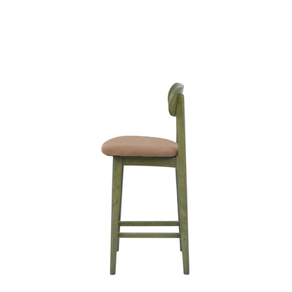 Scaun bar catifea ROZ | model CLEO