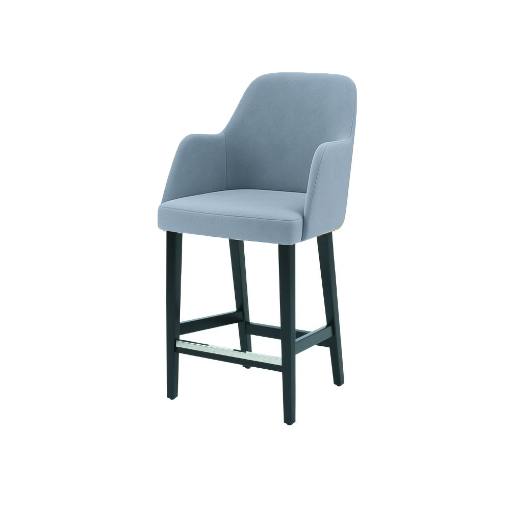 Scaun bar catifea GALBENA | model PINO