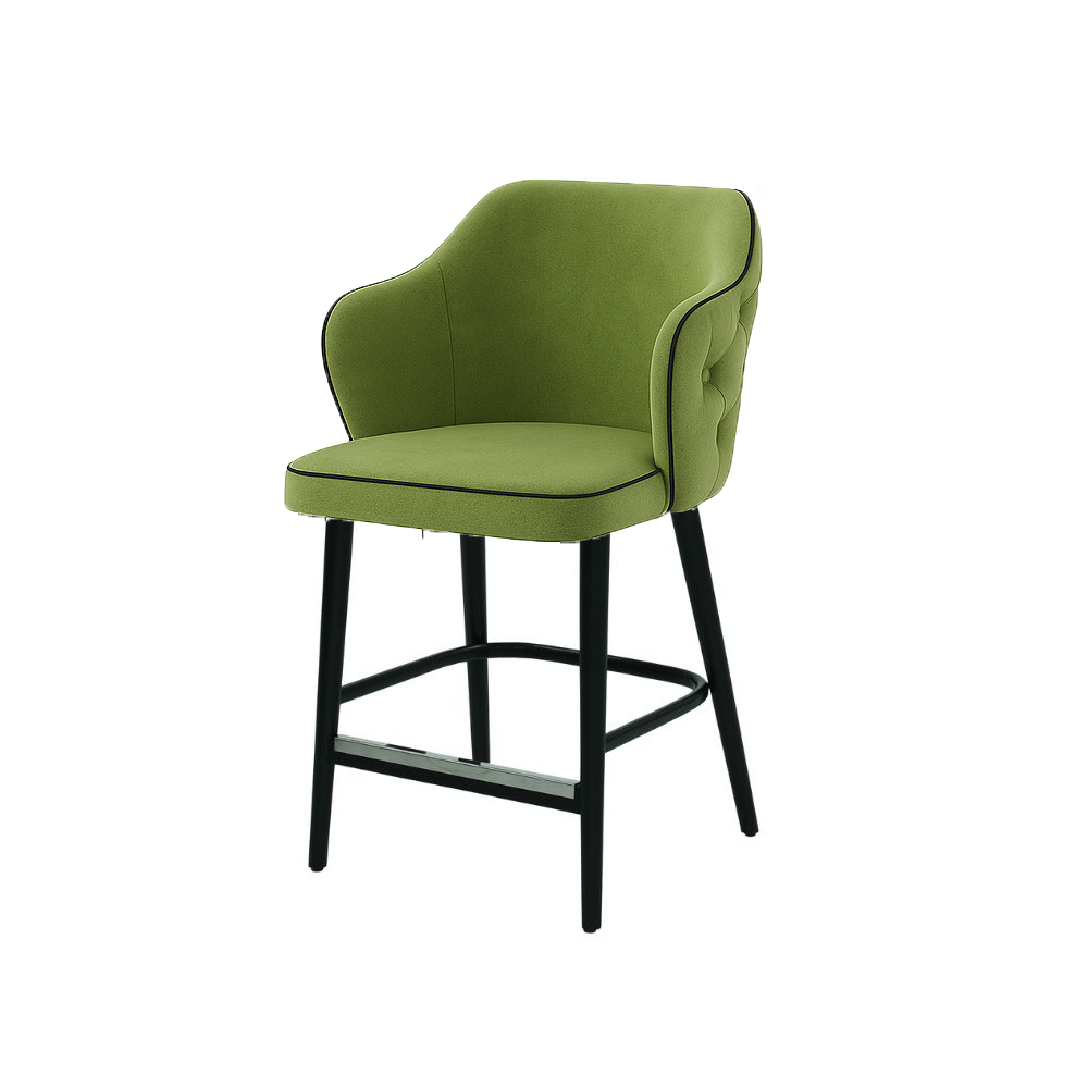 Scaun bar catifea TURCOAZ | model ZOE