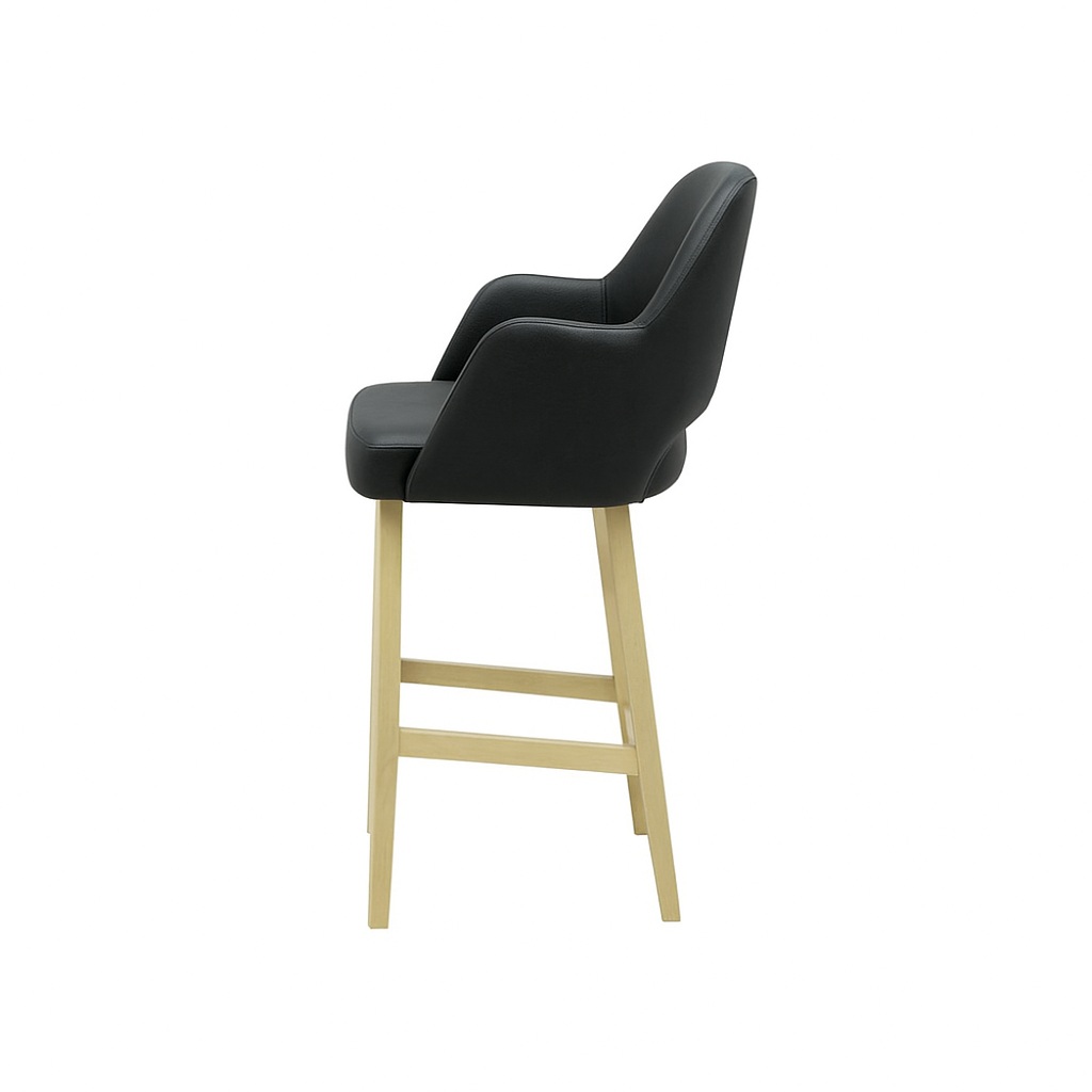 Scaun bar piele MARO | model APRIL