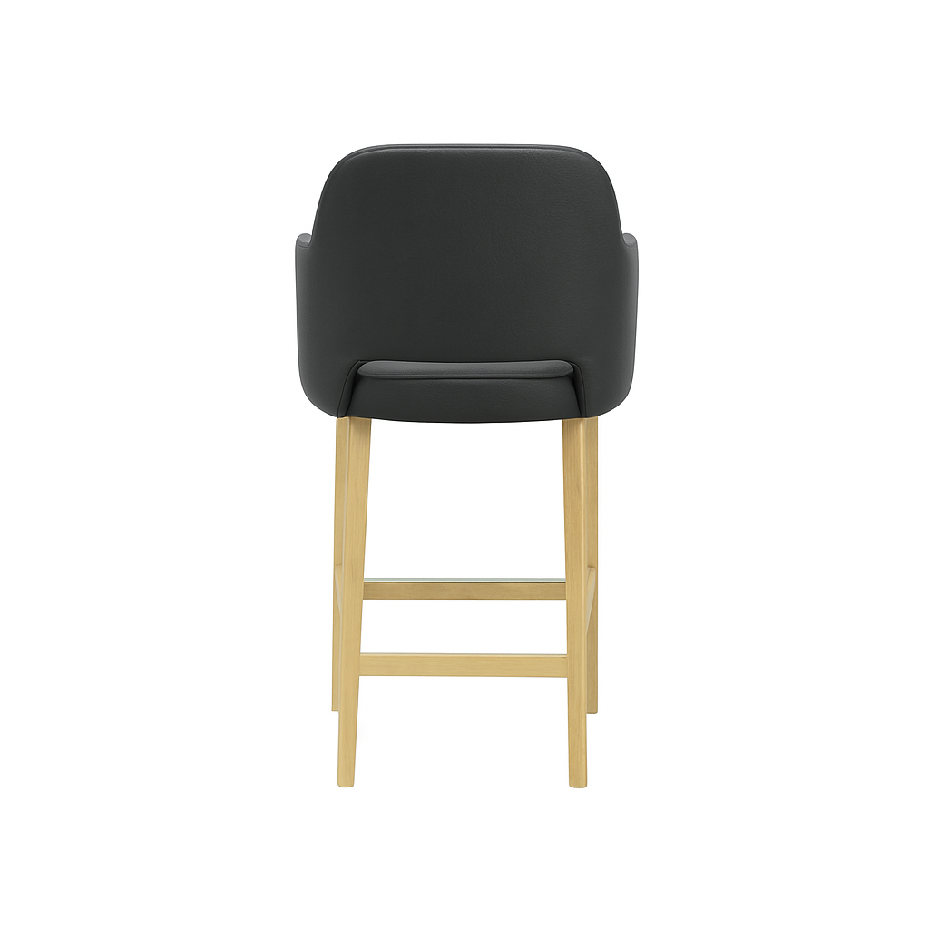 Scaun bar piele ROSIE | model APRIL