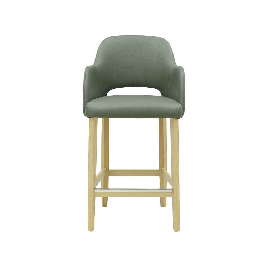 Scaun bar piele MARO | model APRIL