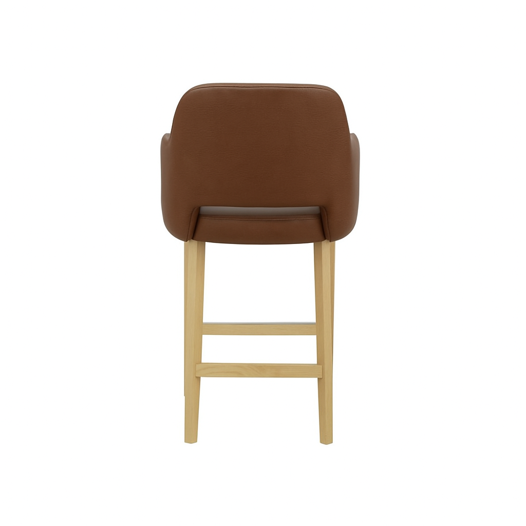 Scaun bar piele ROSIE | model APRIL