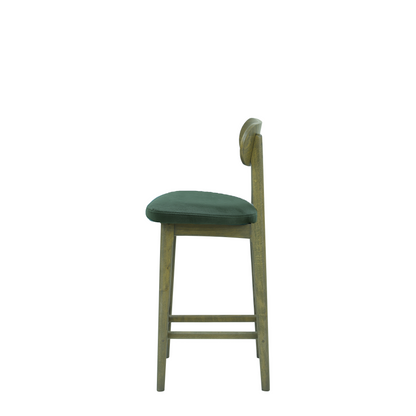 Scaun bar piele ALBASTRA | model CLEO