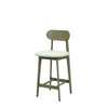 Scaun bar piele BEJ | model CLEO