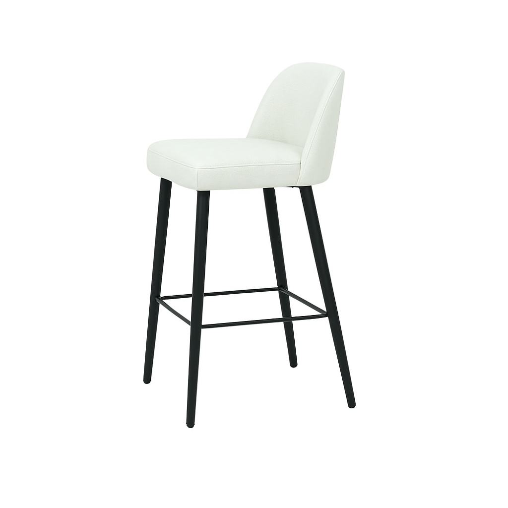 Scaun bar piele VERDE | model IVA